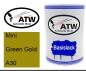 Preview: Mini, Green Gold, A30: 500ml Lackdose, von ATW Autoteile West.